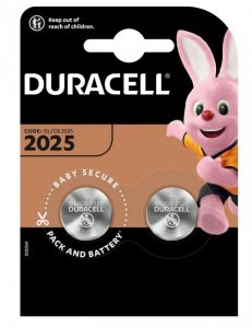 Duracell Bateria litowa CR2025 blister 2szt