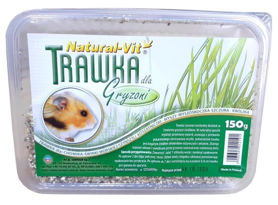 Natural-Vit Trawka dla gryzoni 150g