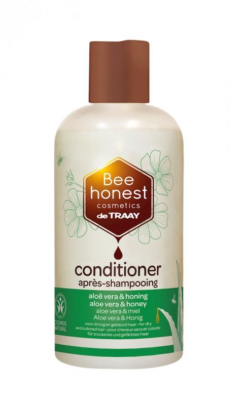 Odżywka do włosów suchych i farbowanych aloes i miód eco 250 ml - Bee Honest