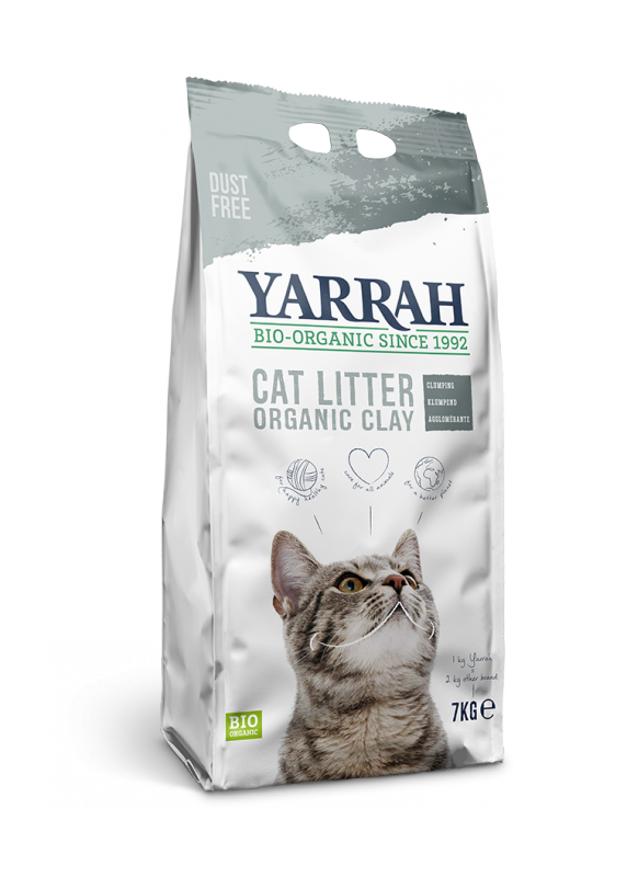 Żwirek zbrylający z glinki 7 kg (dla kota) - Yarrah