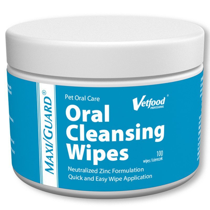 MAXI/GUARD Oral Cleansing wipes 100 szt - Ściereczki do oczyszczania zębów