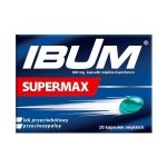 Ibum Supermax 600 mg 10 kapsułek miękkich