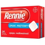 Rennie Antacidum 24 tabletki do ssania