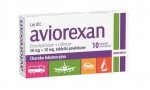 Aviorexan 50 mg + 50 mg, 10 tabletek powlekanych
