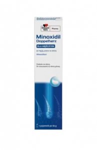 Minoxidil Doppelherz dla mężczyzn 50 mg/g, piana na skórę, 60 ml