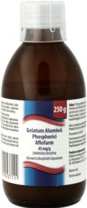 Gelatum Aluminii Phosphorici 4,5% zawiesina doustna 250 ml