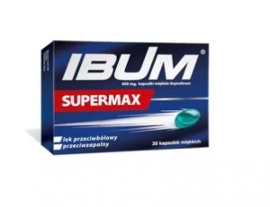 Ibum Supermax 600 mg, 20 kapsułek miękkich