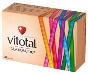 Vitotal dla kobiet 40+, 30 tabletek