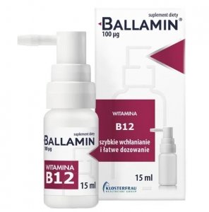 Ballamin Witamina B12 Spray 15ml