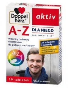 Doppelherz aktiv A-Z dla Niego, 30 tabletek