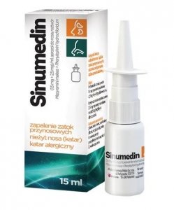 Sinumedin, aerozol do nosa, 15 ml