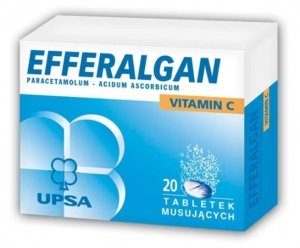 Efferalgan Vitamin C, 20 tabletek musujących