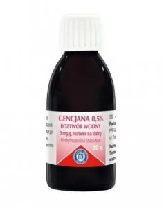 HASCO Gencjana, wodny roztwór 0,5%, 20 g