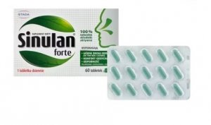 Sinulan forte, 60 tabletek