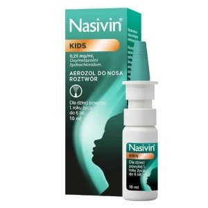 Nasivin Kids 0,25 mg/ml aerozol do nosa 10 ml