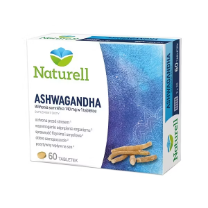 Naturell Ashwagandha 60 Tabletek
