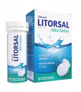 Zdrovit Litorsal Alko-Detox, 10 tabletek musujących
