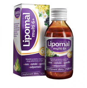 Lipomal Multi 6+, płyn, 120 ml