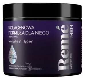 Reme Men Kolagenowa Formuła Dla Niego, smak czarna porzeczka, 150 g