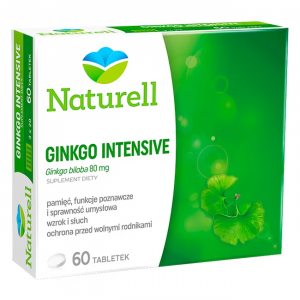 Naturell Ginkgo Intensiv 60 Tabletek