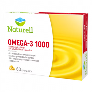 Naturell Omega-3 1000 60 Kapsułek