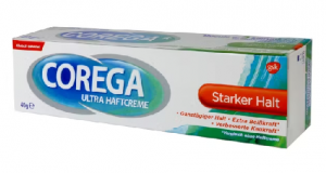 Corega Super Mocny Mocno Miętowy Krem Do Protez Zębowych 40g