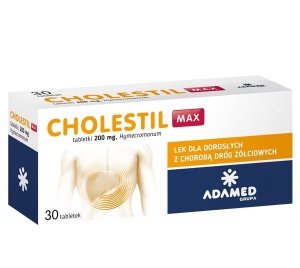 Cholestil Max 200mg 30 Tabletek