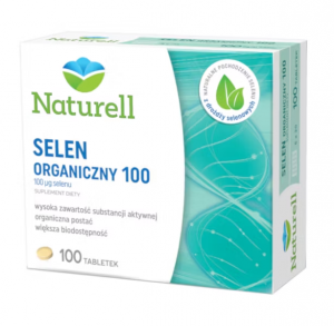 Naturell Selen Organiczny 100mcg 100 Tabletek