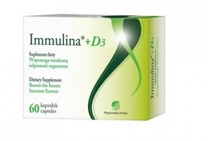 Immulina + D3, kapsułki, 60 szt.