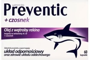 Preventic Extra + czosnek, 60 kapsułek
