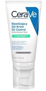 CeraVe Nawilżający żel-krem Oil Control, 52 ml