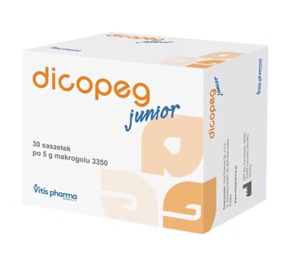 Dicopeg Junior, 30 saszetek po 5 g