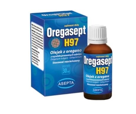 Oregasept H97, olejek z oregano, 30 ml