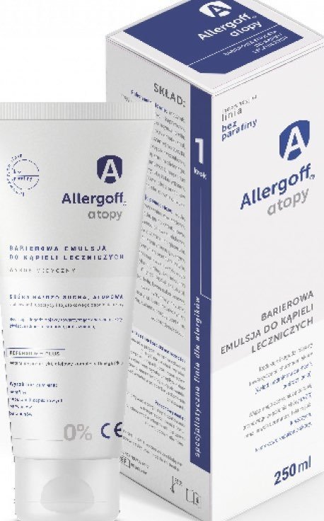 Allergoff barierowa Emulsja do kąpieli leczniczej 250 ml