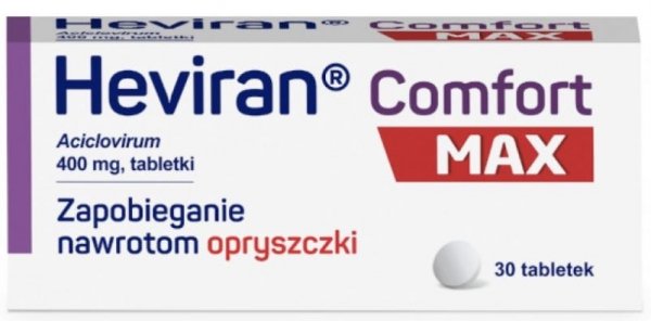 Heviran Comfort Max 400 mg 30 tab.