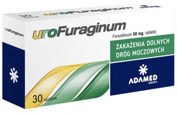 UROFURAGINUM 50mg x 30 tabletek