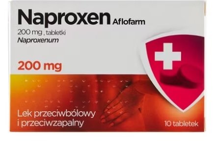 Naproxen 0,2 g, 10 tabletek