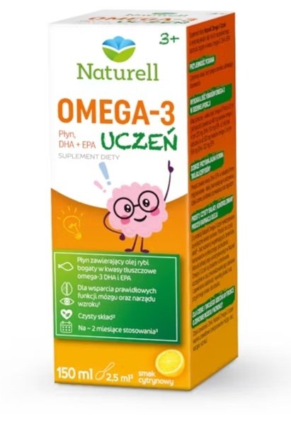 Naturell Omega-3 Uczeń, 150 ml