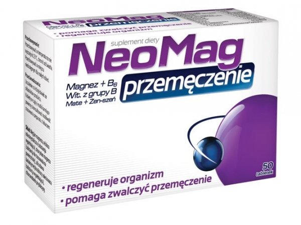 NEOMAG Przemęczenie x 50 tabletek