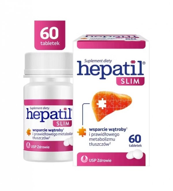 Hepatil Slim, 60 tabletek