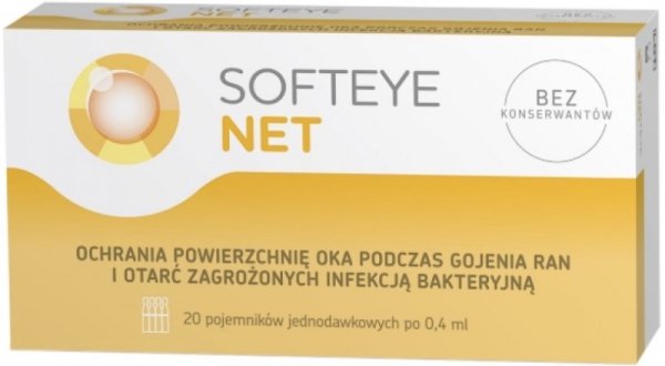 Softeye Net 20 pojemników jednodawkowych po 0,4 ml