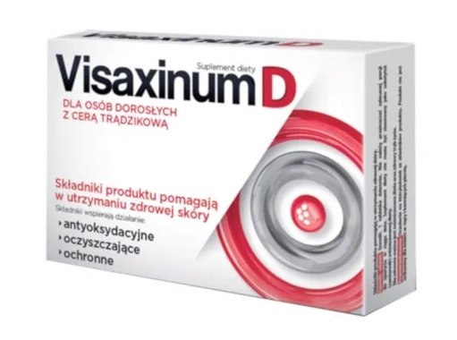 Visaxinum D dla osób dorosłych, 30 tabletek