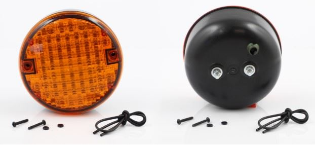 LAMPA ZESPOLONA DIODOWA OKRĄGŁA ŻÓŁTA