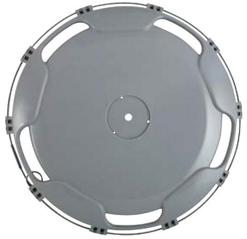 KOŁPAK KOŁA 22,5&quot; SZARY, TYŁ