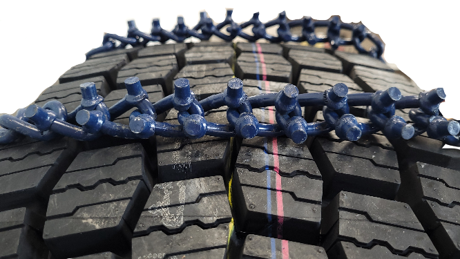 ŁAŃCUCHY ŚNIEGOWE Z KOLCAMI 315/60 R22,5 NORWEGIA