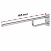 Uchwyt stały 50-85 cm dla niepełnosprawnych stal nierdzewna MODULAR 40cm