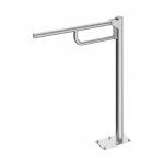 WC-Klappgriff 50cm aus rostfreiem Edelstahl