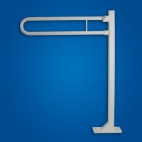 Uchwyt dla niepełnosprawnych Uchylny WC wolnostojący 50cm biały fi25 Uchwyt dla niepełnosprawnych Uchylny WC wolnostojący 50cm biały fi25