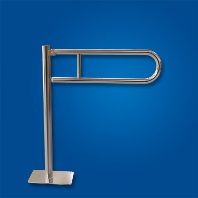 Uchwyt Uchylny WC Wolnostojący dla Niepełnosprawnych 70cm stal nier fi25