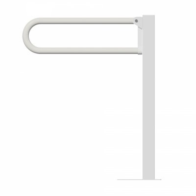 Uchwyt Uchylny WC dla Niepełnosprawnych wolnostojący 60cm biały fi32